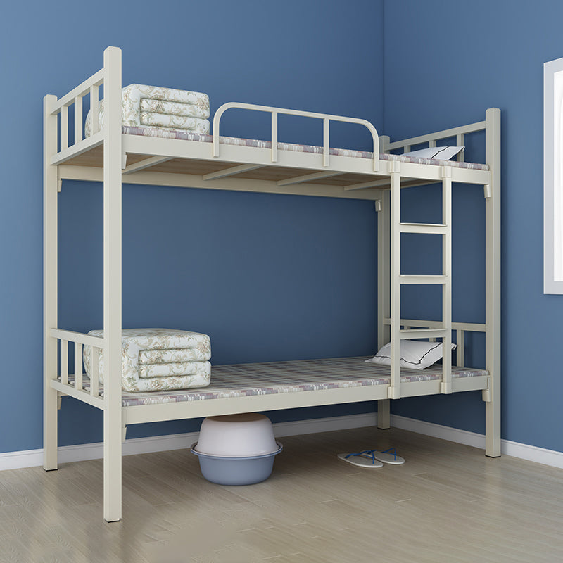 Open frame stapelbed eigentijds ijzeren bed 66,93 inch hoog voor slaapkamer