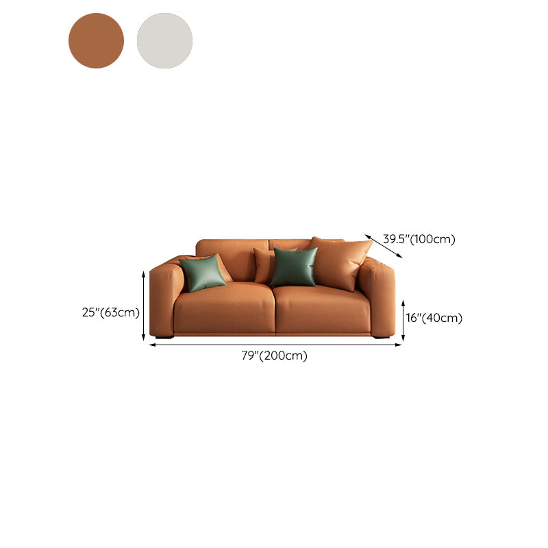 Divano standard a braccio quadrato moderno divano in legno massiccio per soggiorno