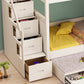Wood Mattress Included Bunk Bed Solid Color Rectangular Bunk Bed