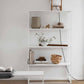 Industrial Metal Bookshelf Etagere Open Back Bookcase with Shelves