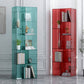 Standard Closed Back Bookshelf Modern Style Acrylbuchhandel