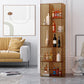 Standard Closed Back Bookshelf Modern Style Acrylbuchhandel