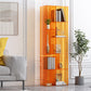 Standard Closed Back Bookshelf Modern Style Acrylbuchhandel