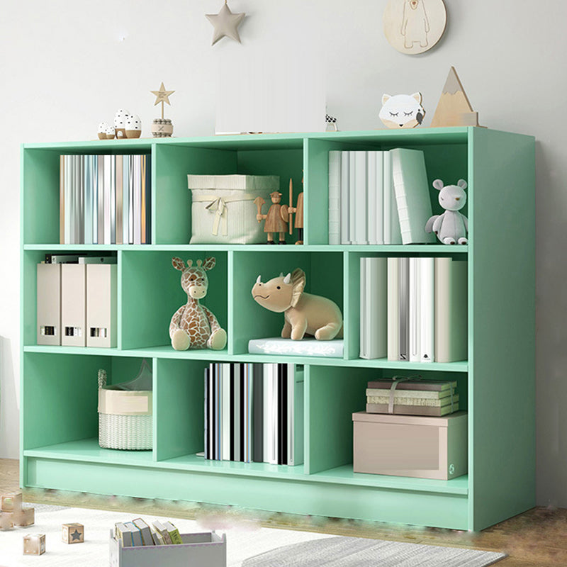 Estantería de madera de ingeniería escandinava estantería estándar con estantes