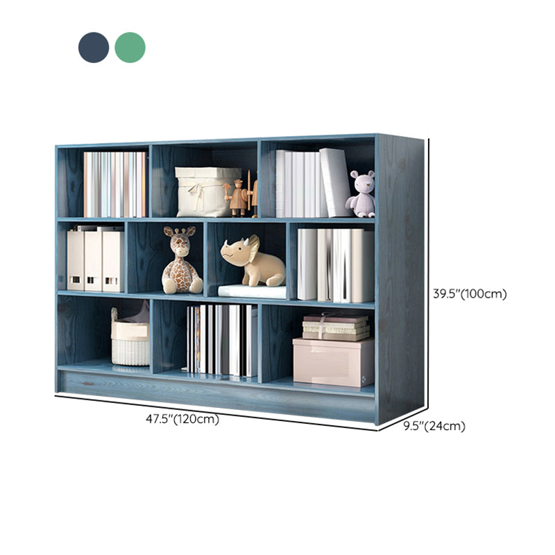 Estantería de madera de ingeniería escandinava estantería estándar con estantes