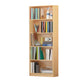Modern Closed Back Standard Bookshelf Engineered Wood Bookcase