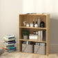 Modern Closed Back Standard Bookshelf Engineered Wood Bookcase