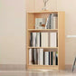 Modern Closed Back Standard Bookshelf Engineered Wood Bookcase