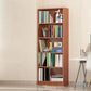 Modern Closed Back Standard Bookshelf Engineered Wood Bookcase