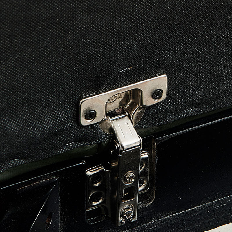 13.65-inch W Traditional Entryway Bench Solid Wood Seating Bench with Upholstered Clearhalo 'Benches' 'Chairs & Seating' 'furn' 'furn_benches' 'Furniture' 'Living Room Furniture' 6776582