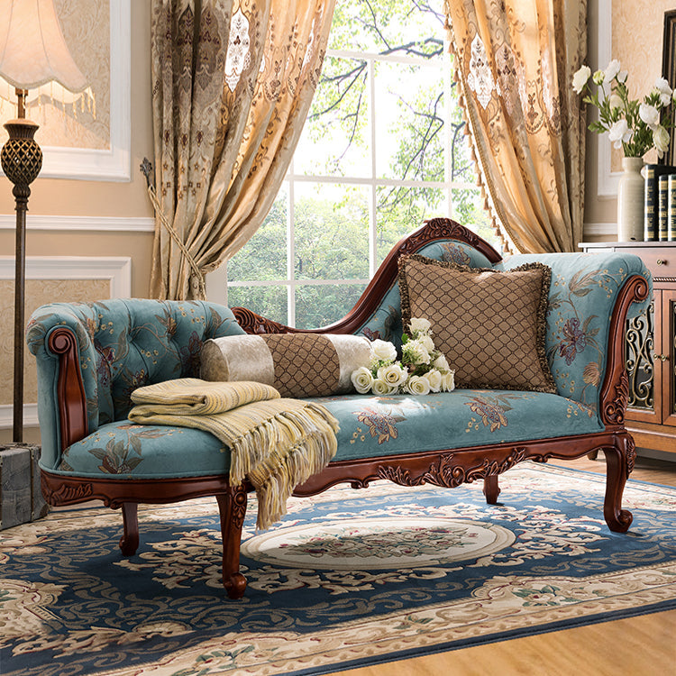 Traditional Chaise Lounge Couch Bedroom Living Room Chaise with Button Tufted Clearhalo 'Chairs & Seating' 'Chaise Lounge' 'chaise_lounge' 'furn' 'furn_chaise_lounge' 'Furniture' 'Living Room Furniture' 6776878