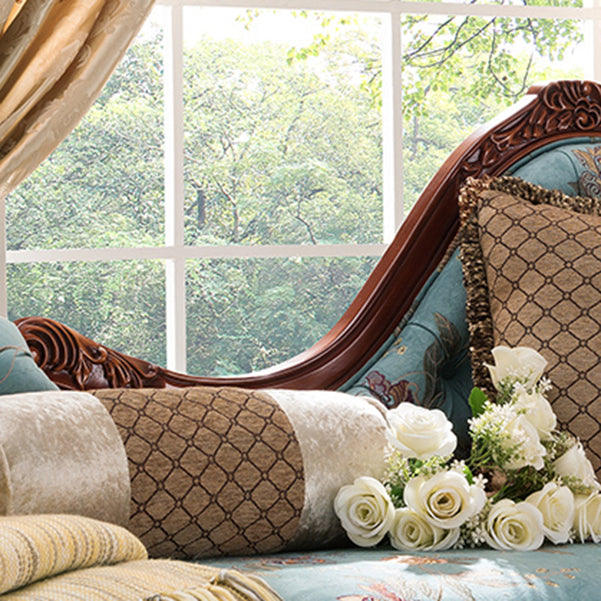 Traditional Chaise Lounge Couch Bedroom Living Room Chaise with Button Tufted Clearhalo 'Chairs & Seating' 'Chaise Lounge' 'chaise_lounge' 'furn' 'furn_chaise_lounge' 'Furniture' 'Living Room Furniture' 6776883