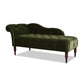 Velvet Rolled Arms Chaise Luxury Solid Wood Chaise for Living Room Clearhalo 'Chairs & Seating' 'Chaise Lounge' 'chaise_lounge' 'furn' 'furn_chaise_lounge' 'Furniture' 'Living Room Furniture' 6776906