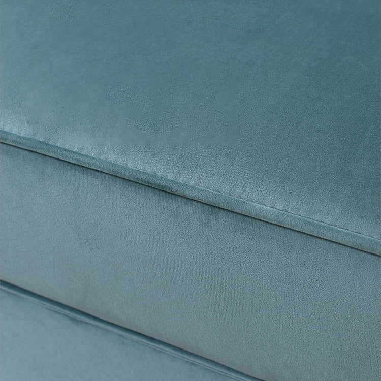 Luxury Style Velvet Chaise Lounge Bedroom Rolled Arms Chaise Clearhalo 'Chairs & Seating' 'Chaise Lounge' 'chaise_lounge' 'furn' 'furn_chaise_lounge' 'Furniture' 'Living Room Furniture' 6776918