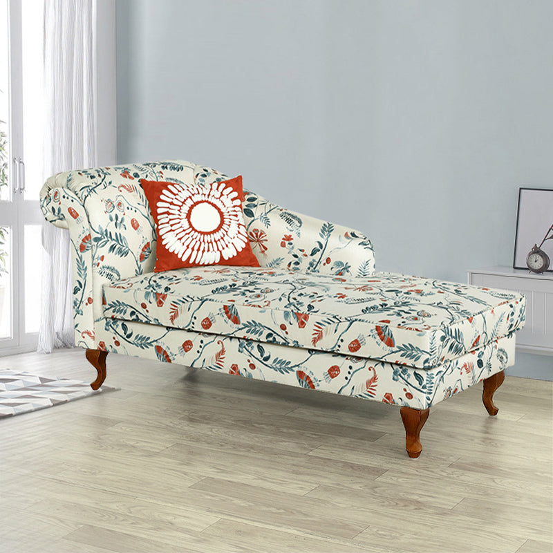 Modern Style Living Room Chaise Rolled Arms Upholstered Chaise Clearhalo 'Chairs & Seating' 'Chaise Lounge' 'chaise_lounge' 'furn' 'furn_chaise_lounge' 'Furniture' 'Living Room Furniture' 6776942