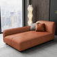 Modern Faux Leather Chaise Living Room Upholstered Chaise Lounge