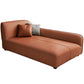 Modern Faux Leather Chaise Living Room Upholstered Chaise Lounge