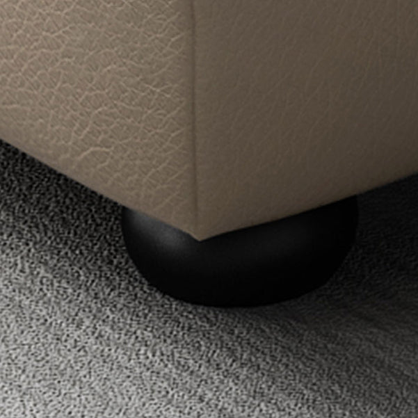 Modern Faux Leather Chaise Living Room Upholstered Chaise Lounge