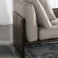 Living Room Chaise Square Arms Modern Chaise Lounge with Upholster Clearhalo 'Chairs & Seating' 'Chaise Lounge' 'chaise_lounge' 'furn' 'furn_chaise_lounge' 'Furniture' 'Living Room Furniture' 6776984