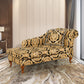 Living Room Upholstered Chaise Modern Style Rolled Arms Chaise Chaise Yellow Right-Arm Chaise Clearhalo 'Chairs & Seating' 'Chaise Lounge' 'chaise_lounge' 'furn' 'furn_chaise_lounge' 'Furniture' 'Living Room Furniture' 6776997