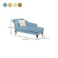 Living Room Upholstered Chaise Modern Style Rolled Arms Chaise Clearhalo 'Chairs & Seating' 'Chaise Lounge' 'chaise_lounge' 'furn' 'furn_chaise_lounge' 'Furniture' 'Living Room Furniture' 6777010