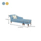 Living Room Upholstered Chaise Modern Style Rolled Arms Chaise Clearhalo 'Chairs & Seating' 'Chaise Lounge' 'chaise_lounge' 'furn' 'furn_chaise_lounge' 'Furniture' 'Living Room Furniture' 6777012