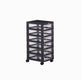 Modern Plastic File Cabinet Multi-Drawers Acrylic File Cabinet with Wheels Clearhalo 'Filing Cabinets' 'filling_cabinets' 'furn' 'furn_filling_cabinets' 'Furniture' 'Office Furniture' 6777490