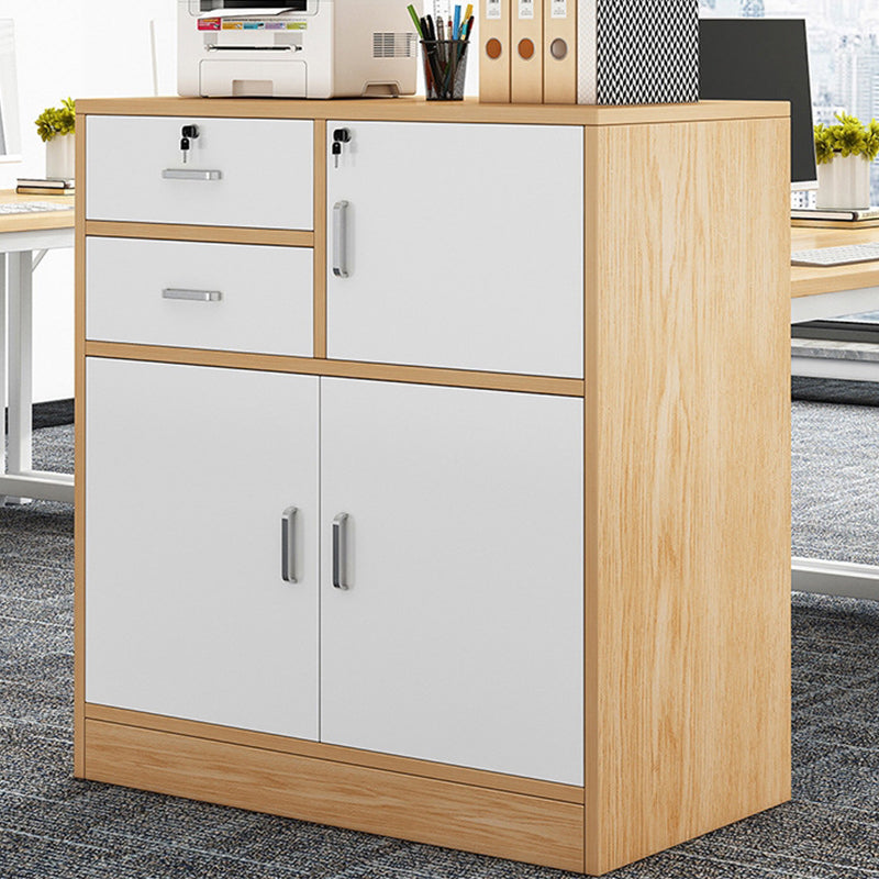 Nordic Style Vertical File Cabinet Wood Filing Cabinet for Home Office Clearhalo 'Filing Cabinets' 'filling_cabinets' 'furn' 'furn_filling_cabinets' 'Furniture' 'Office Furniture' 6777537