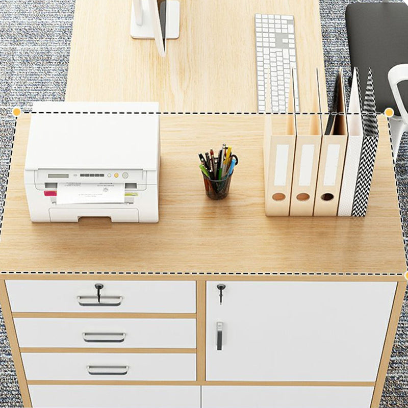 Nordic Style Vertical File Cabinet Wood Filing Cabinet for Home Office Clearhalo 'Filing Cabinets' 'filling_cabinets' 'furn' 'furn_filling_cabinets' 'Furniture' 'Office Furniture' 6777543
