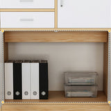 Nordic Style Vertical File Cabinet Wood Filing Cabinet for Home Office Clearhalo 'Filing Cabinets' 'filling_cabinets' 'furn' 'furn_filling_cabinets' 'Furniture' 'Office Furniture' 6777544