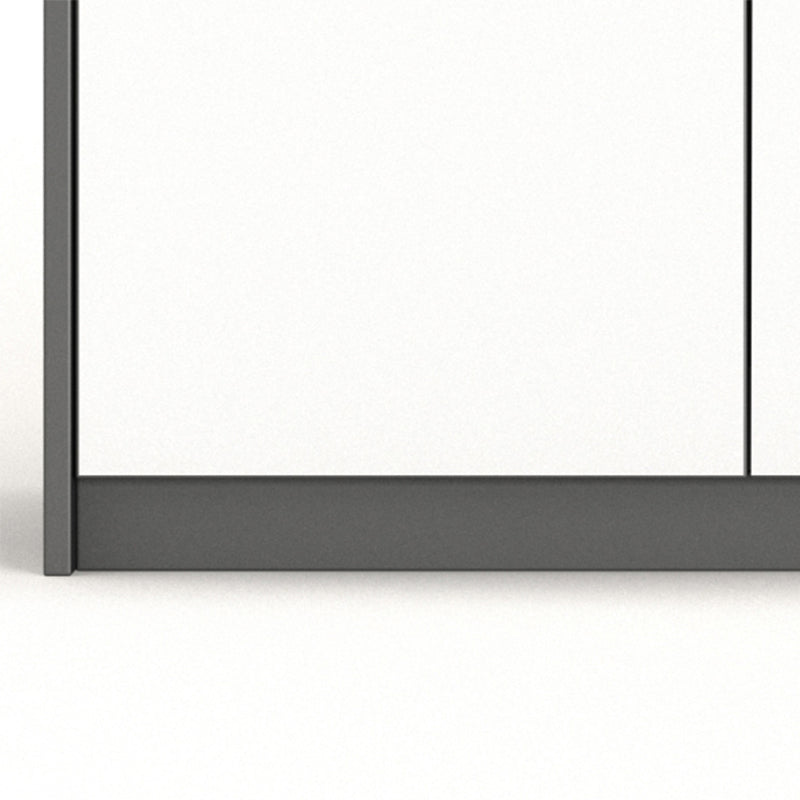 Mobile moderno mobile verticale mobile in metallo con archiviazione di bloccaggio