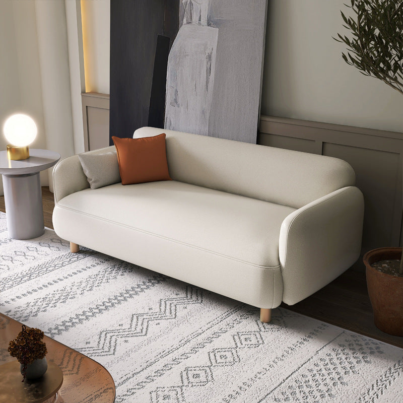 Glam verzonken ARM SETTEE FAUX LEREN ZITING VOOR LIDE ROOM