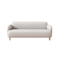 Glam verzonken ARM SETTEE FAUX LEREN ZITING VOOR LIDE ROOM