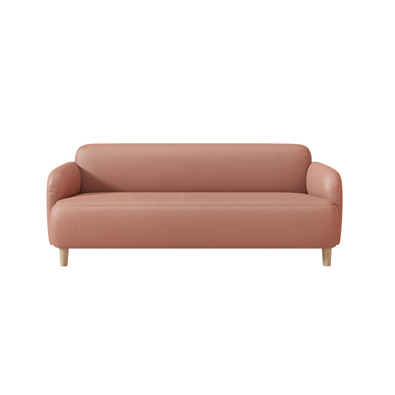 Glam verzonken ARM SETTEE FAUX LEREN ZITING VOOR LIDE ROOM
