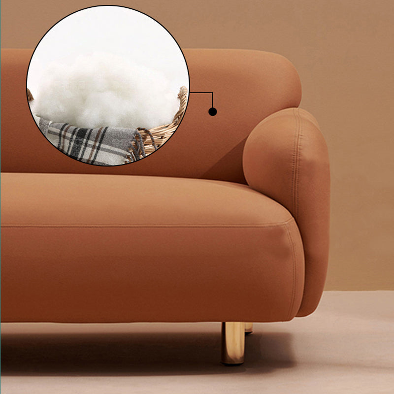 Glam verzonken ARM SETTEE FAUX LEREN ZITING VOOR LIDE ROOM