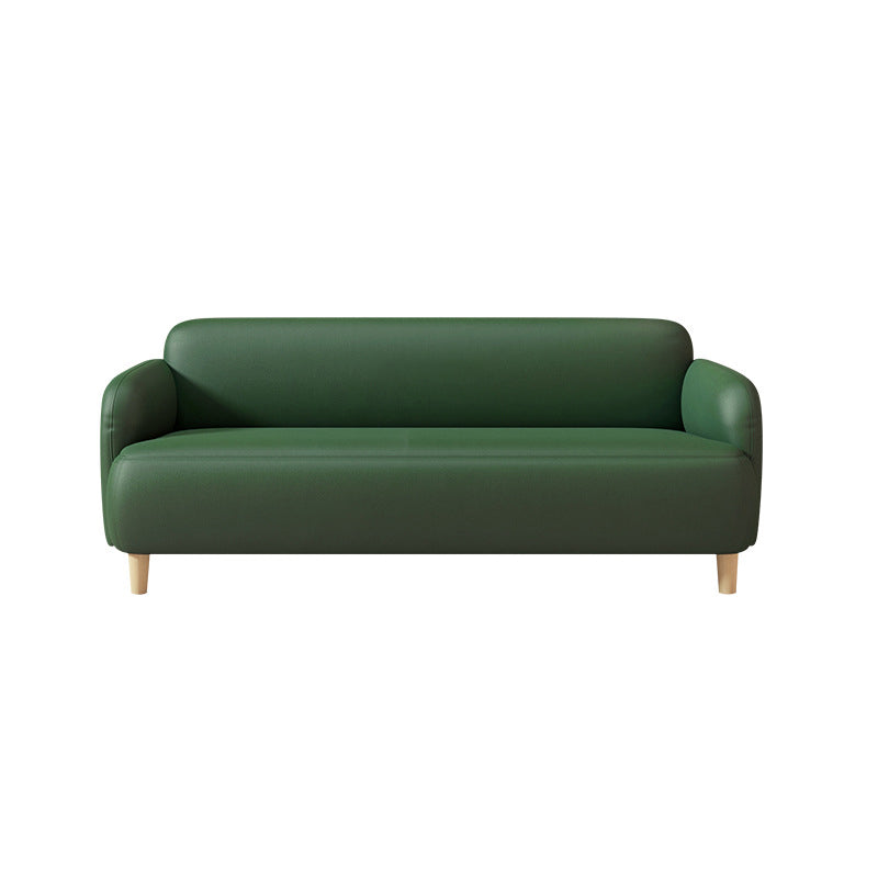 Glam verzonken ARM SETTEE FAUX LEREN ZITING VOOR LIDE ROOM