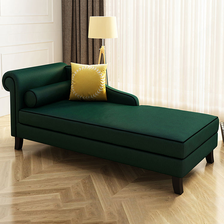 Chaise tapizado de estilo moderno para salón, sillón con brazos redondos