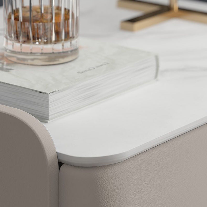 Klassiker Glamett Nachttisch Steinbettschrank mit 3 Schubladen