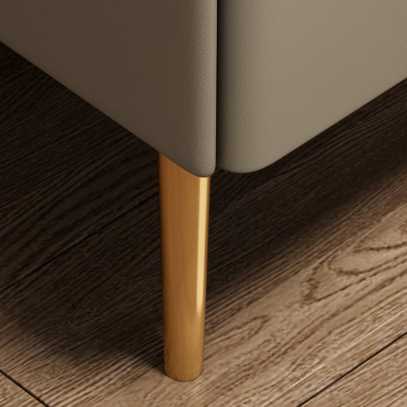 Klassiker Glamett Nachttisch Steinbettschrank mit 2 Schubladen