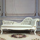 Living Room Rolled Arms Chaise Luxury Style Chaise Lounge with Button Tufted Clearhalo 'Chairs & Seating' 'Chaise Lounge' 'chaise_lounge' 'furn' 'furn_chaise_lounge' 'Furniture' 'Living Room Furniture' 6777765
