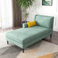 Modern Style Upholstered Chaise Living Room Square Arms Chaise