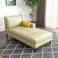 Modern Style Upholstered Chaise Living Room Square Arms Chaise