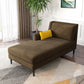 Modern Style Upholstered Chaise Living Room Square Arms Chaise