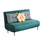 36.22" H Faux Leather Sleeper Sofa Armless Upholstered Sofa Bed in Green Clearhalo 'furn' 'furn_futons' 'Furniture' 'Futons & Daybeds' 'Futons' 'Living Room Furniture' 6778559
