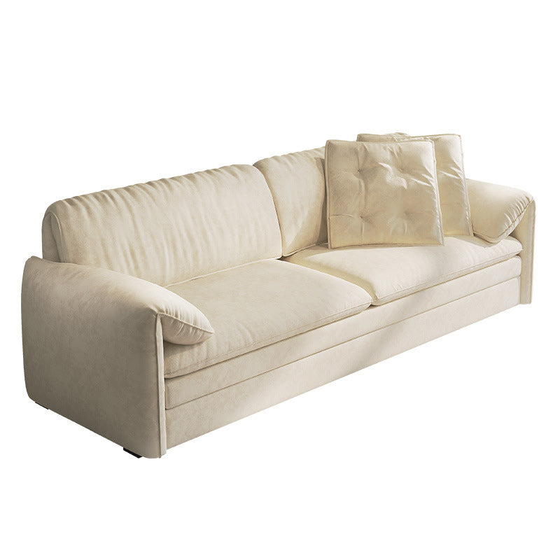 Pillow Top Arms Sleeper Sofa Scandinavian Upholstered Sofa Bed