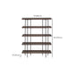 Wooden Standard Bookcase Industrial Open Back Bookshelf with Shelves Clearhalo 'Bookcases' 'furn' 'furn_bookcases' 'Furniture' 'Office Furniture' 6779111