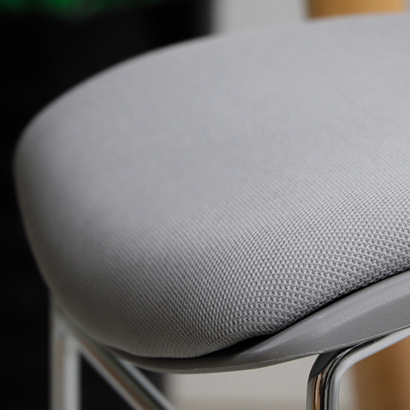 Contemporary Ergonomic Conference Chair Metal Office Chair without Arm Clearhalo 'furn' 'furn_office_chair' 'Furniture' 'Office Chairs' 'Office Furniture' 'office_chair' 6779239