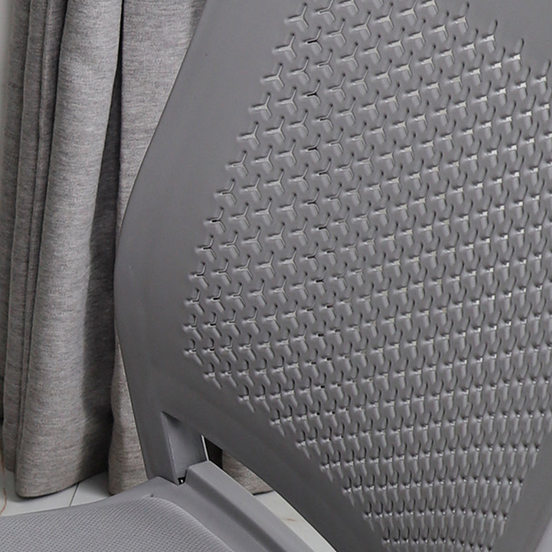 Contemporary Ergonomic Conference Chair Metal Office Chair without Arm Clearhalo 'furn' 'furn_office_chair' 'Furniture' 'Office Chairs' 'Office Furniture' 'office_chair' 6779242