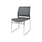 Contemporary Ergonomic Conference Chair Metal Office Chair without Arm Upholstered Not Included 1 Piece Gray Clearhalo 'furn' 'furn_office_chair' 'Furniture' 'Office Chairs' 'Office Furniture' 'office_chair' 6779263