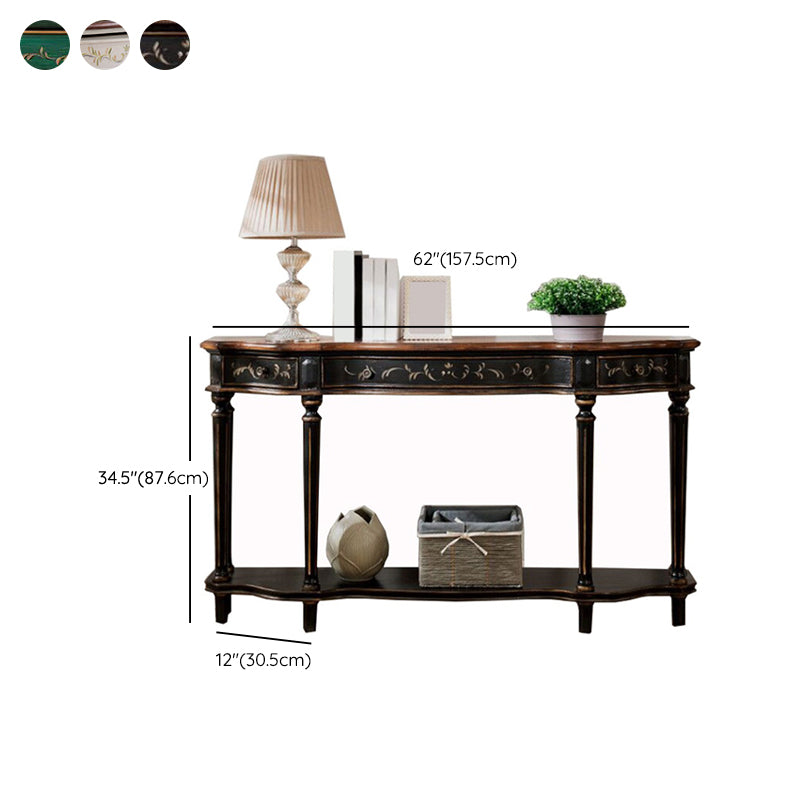 Table de madera Victoria Forma gratuita Table de consola de sofá para Hall para Hall